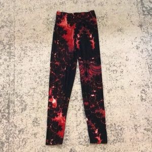Leggings with cosmic design